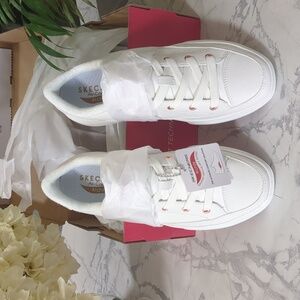 Skechers Women's Classic White Sneakers